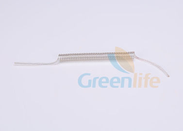 Эластичное пластиковое ядр провода ясности части катушки весны покрытое ПУ с изготовленными на заказ заключительными частями