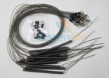 Эластичный поводок 1М катушки провода раскрученное длина с 50КМ прямой крюк кабеля &amp; шарнирного соединения